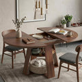 Tavolo Tavolo Da Pranzo Allungabile In Legno, Tavolo Da Cucina 100-140 Cm, Tavolo