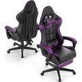 Sedia con supporto lombare viola