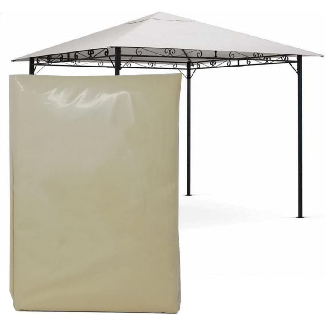 gazebo beige reclinabile