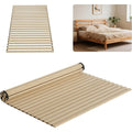 doghe letto nero legno massello