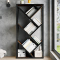 Libreria Scaffale ad albero, 80 x 35 x 160 cm, 8 ripiani, salvaspazio, per camera da