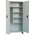 Armadio ARMADIO ARMADIETTO PORTASCOPE 100 x 40 x H179 Cm METALLO LAMIERA GRIGIO 2 A