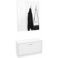 set arredo ingresso bianco per