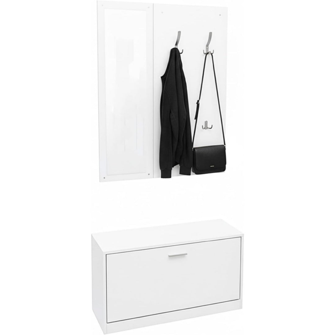 set arredo ingresso bianco per