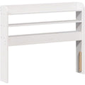testiere bianco legno massello per letto
