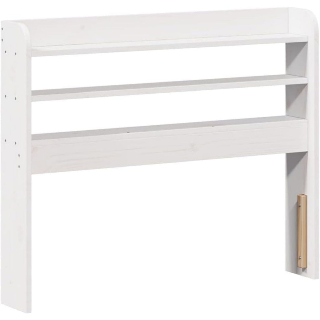 testiere bianco legno massello per letto